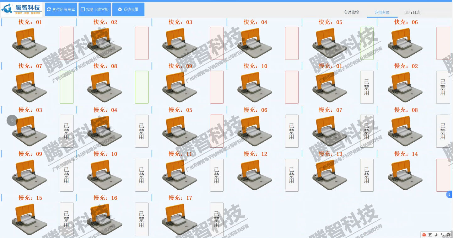 遠程集中管理充電車位鎖系統